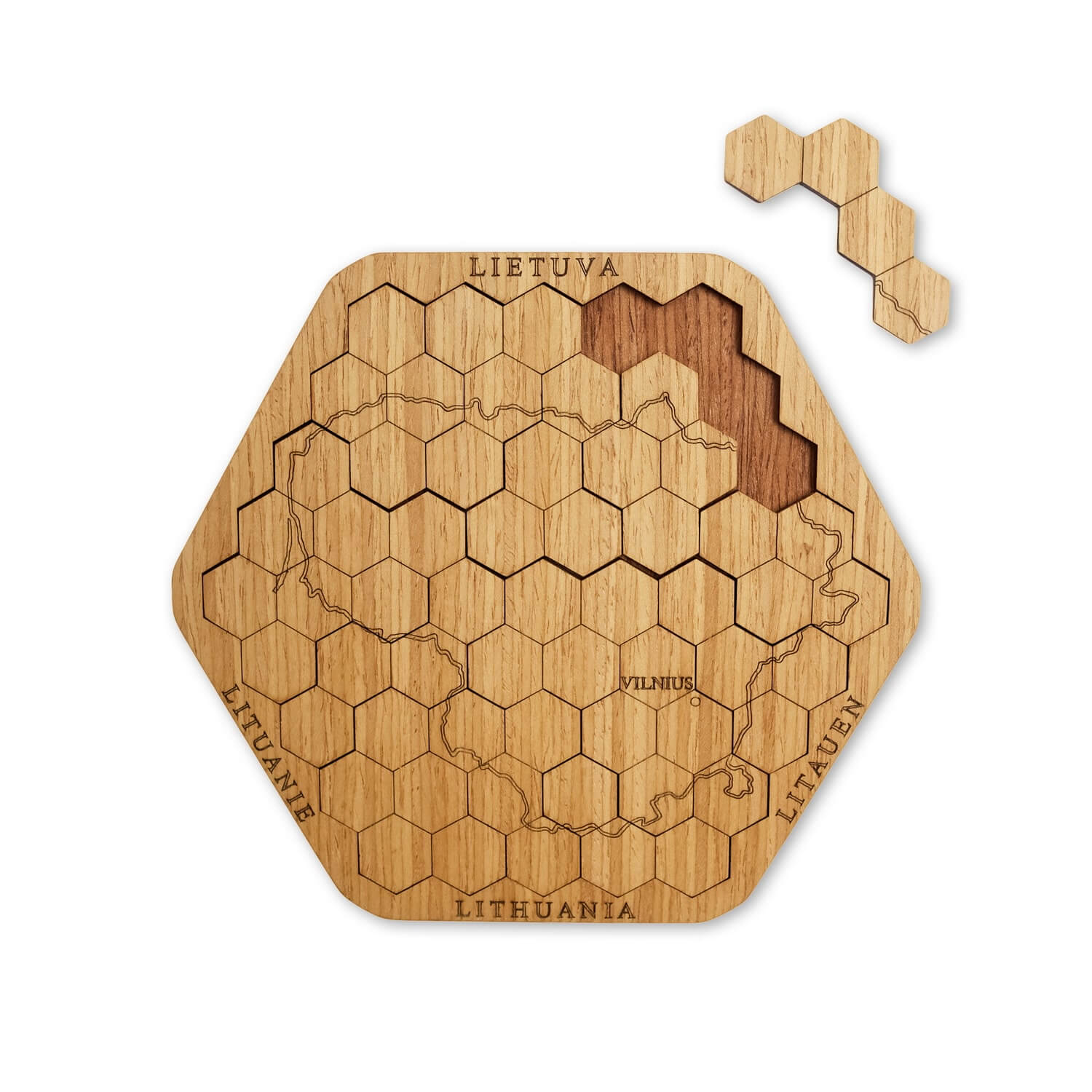 Puzzle / coaster HONEY LITHUANIA
