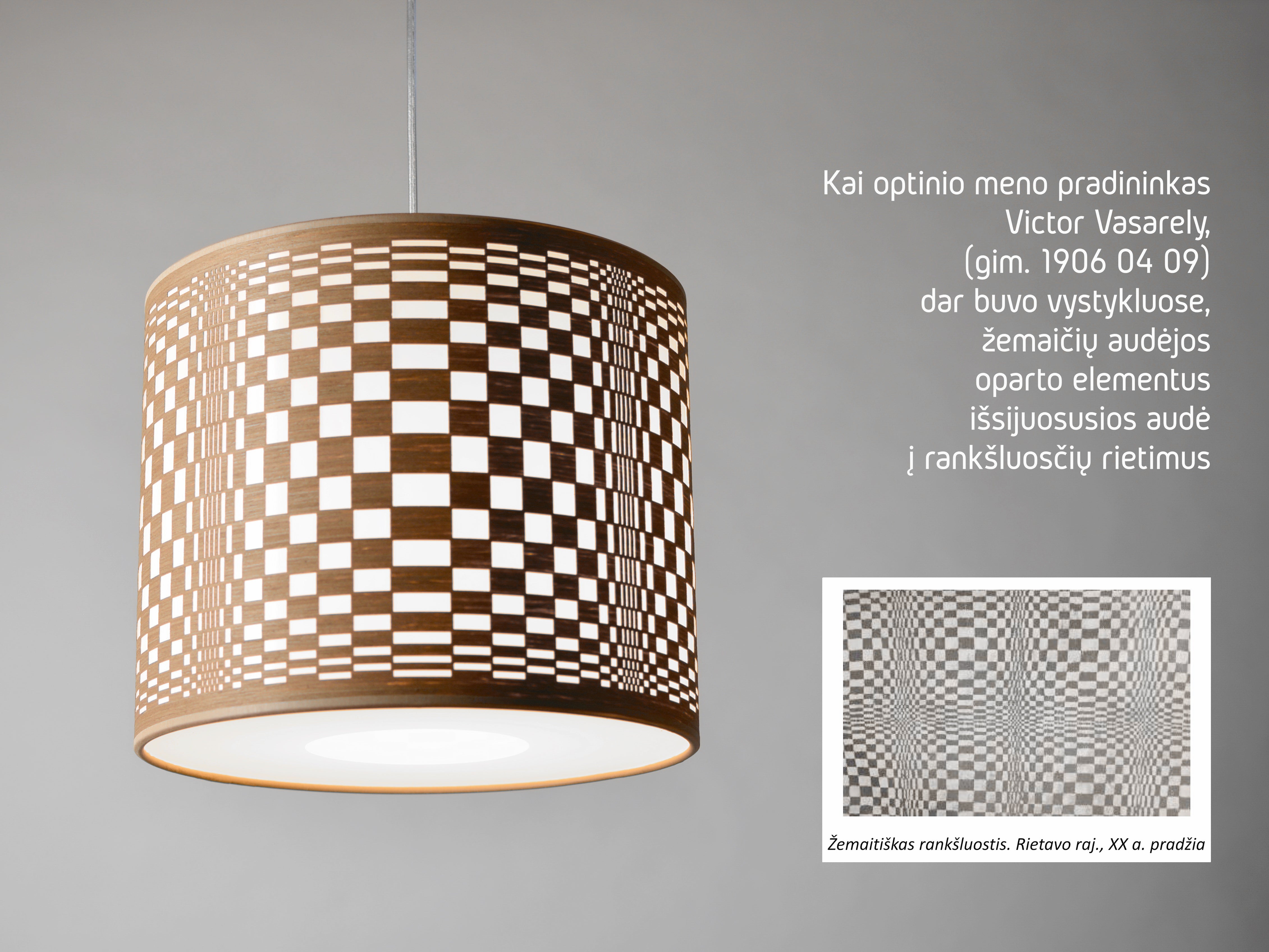 Gaubtas pastatomam šviestuvui - OPART