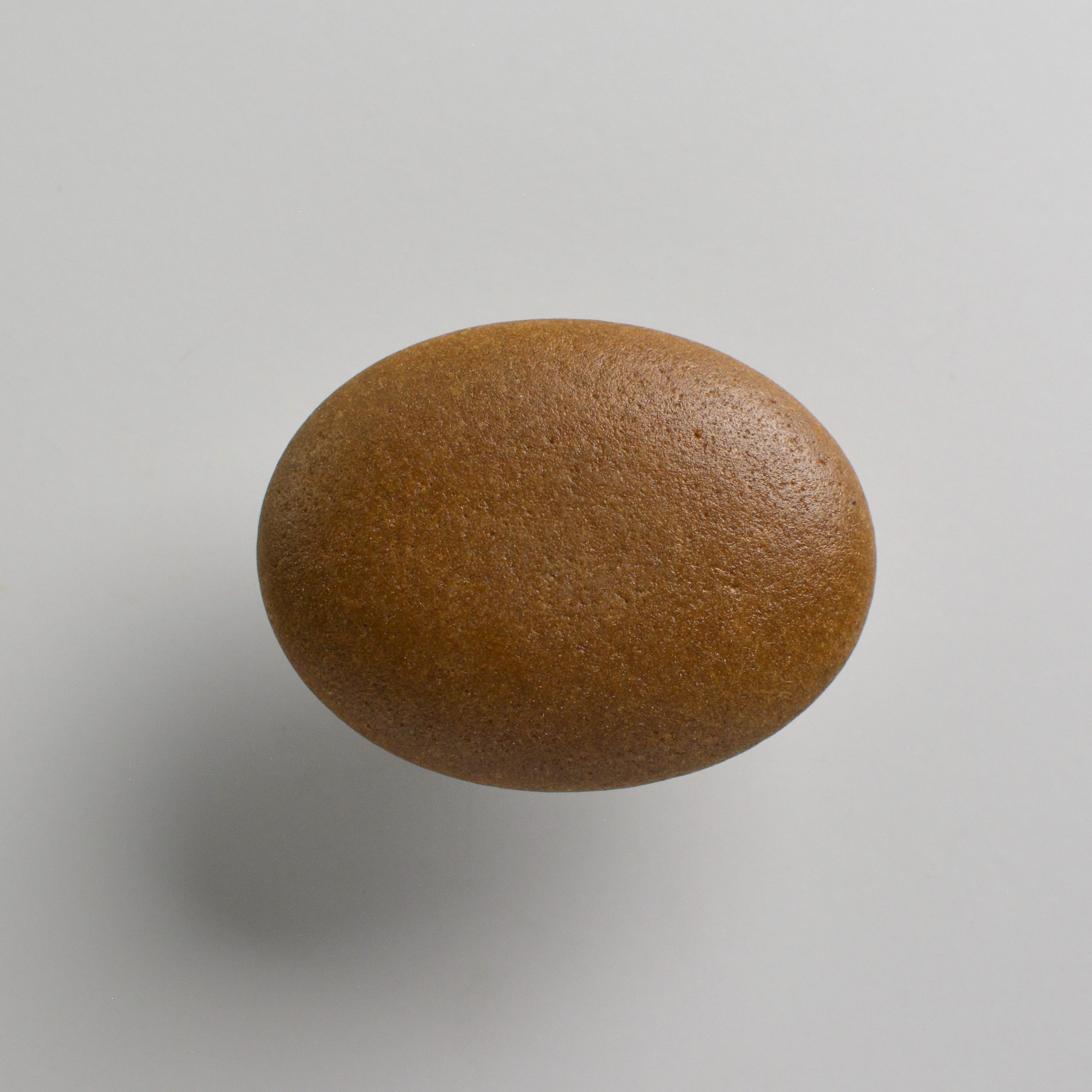 Pebble knob / hook KHAKI - oval