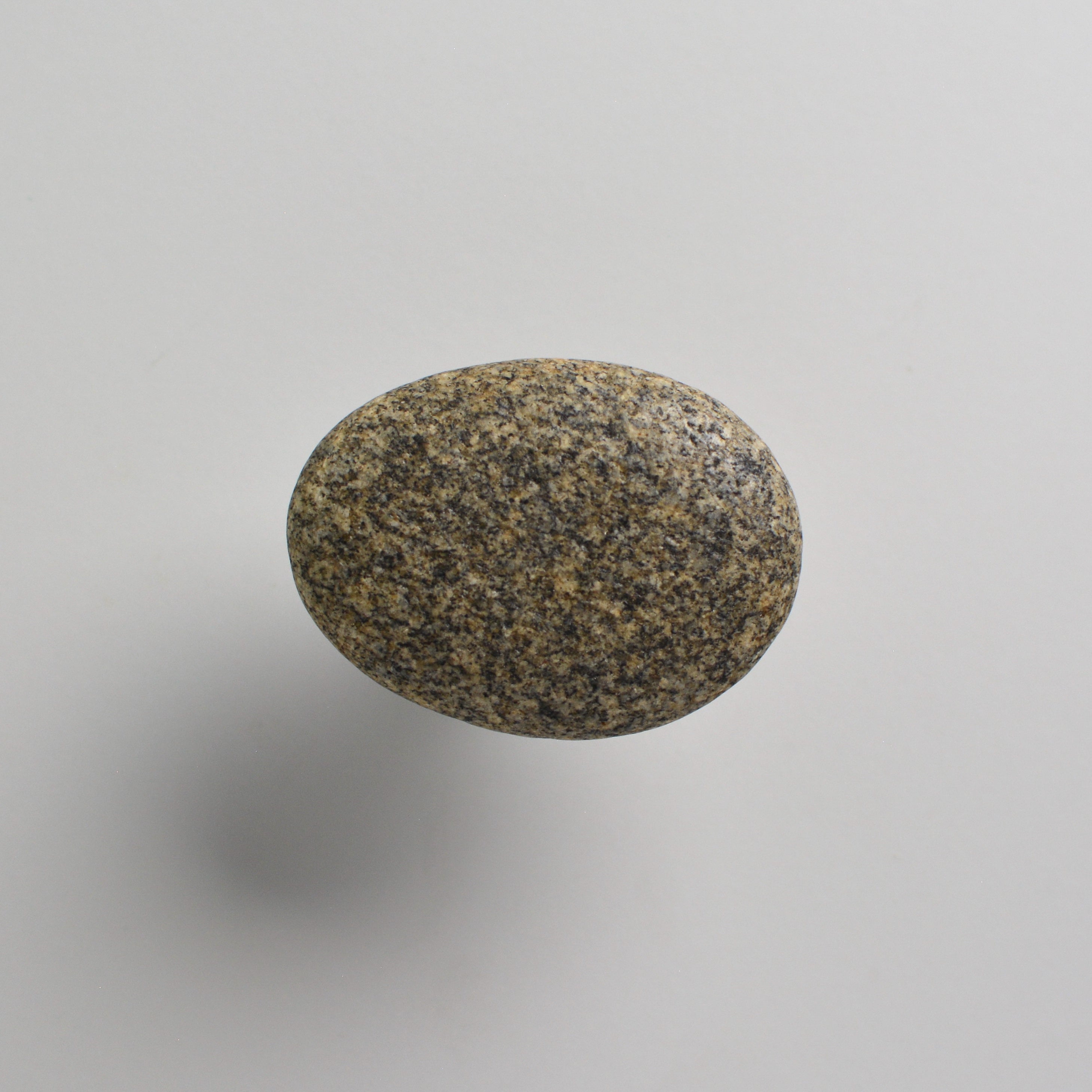 Pebble knob / hook WARM GRAY VARIED - oval