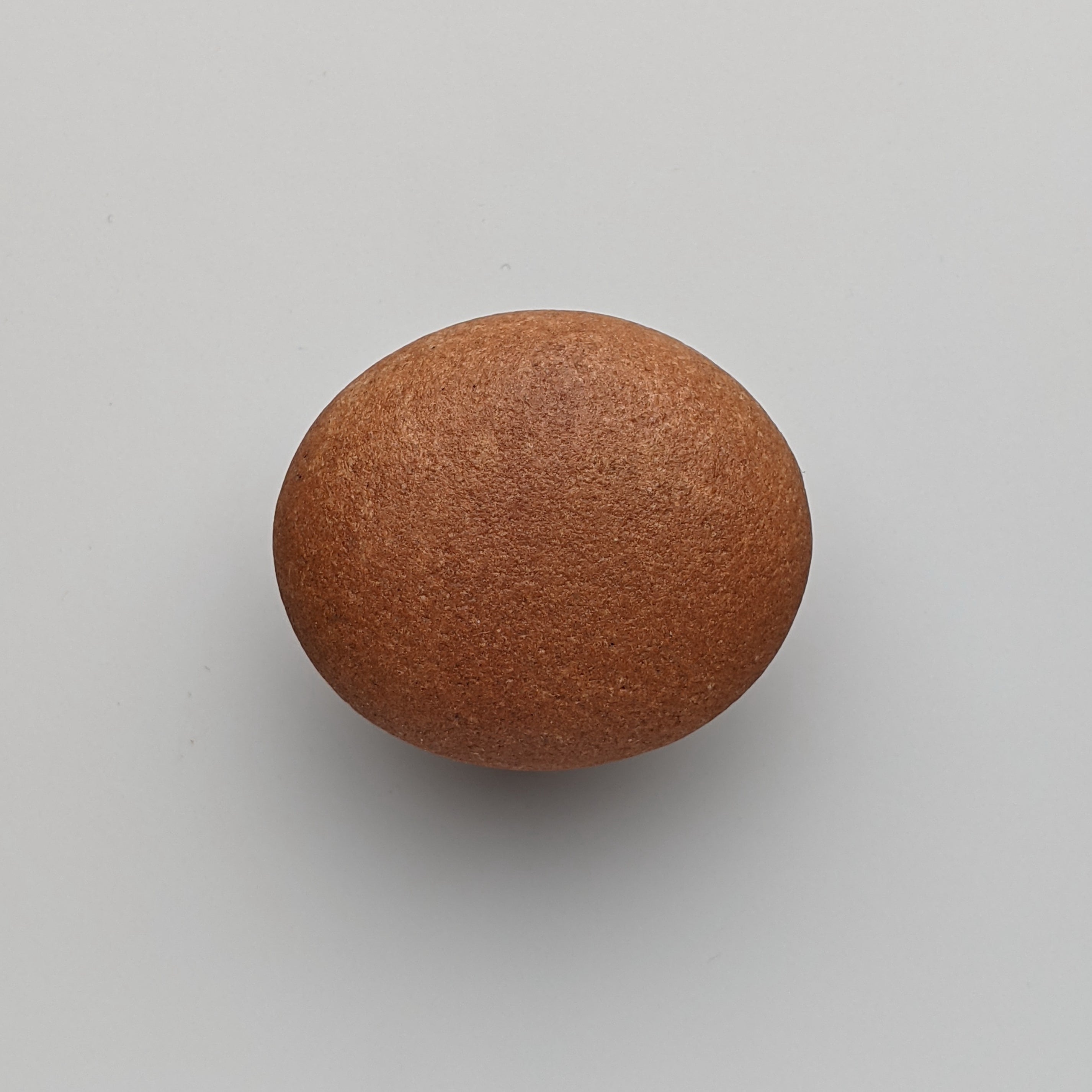 Pebble knob / hook TERRACOTTA - round