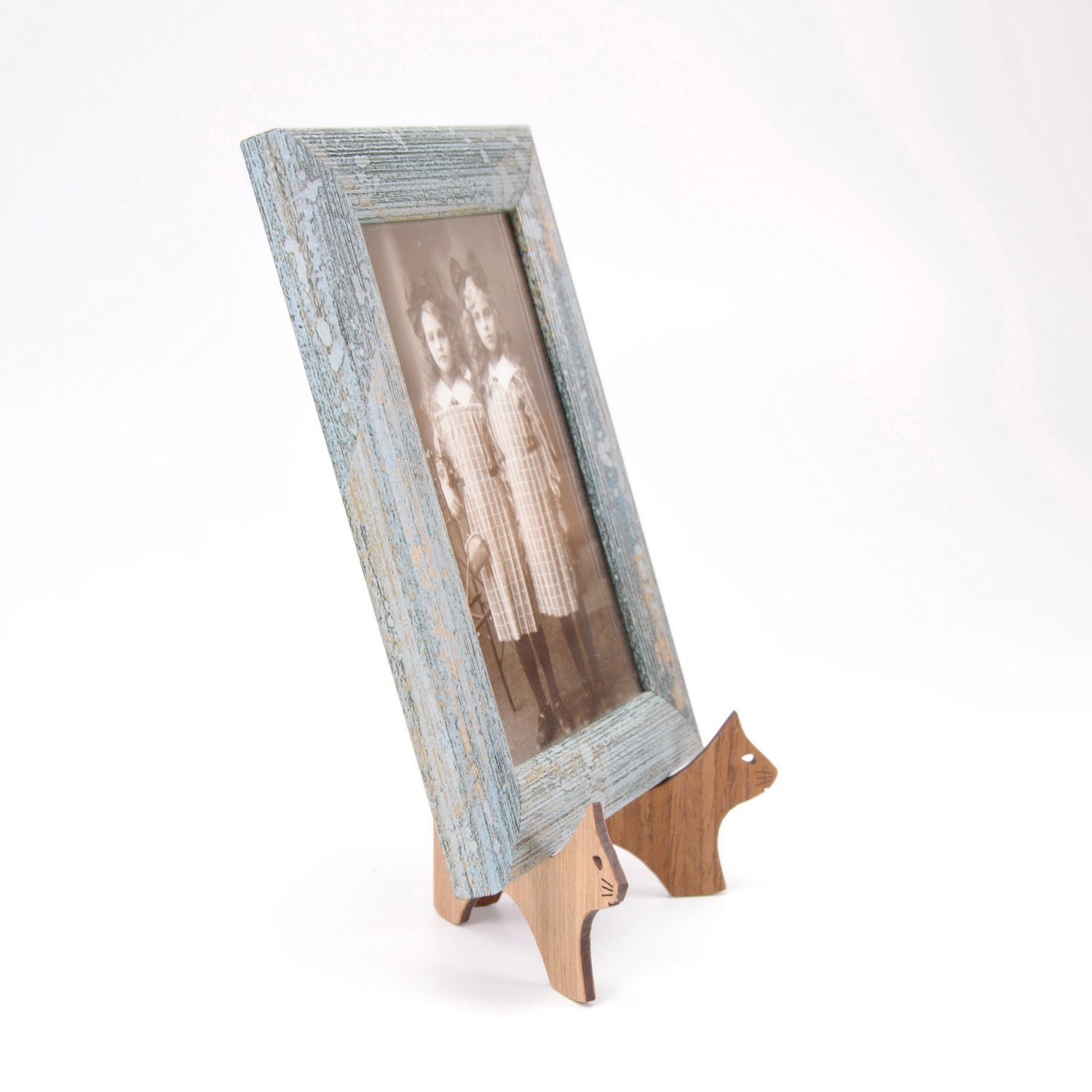 Tablet holder CATS WITH CURLED TAILS