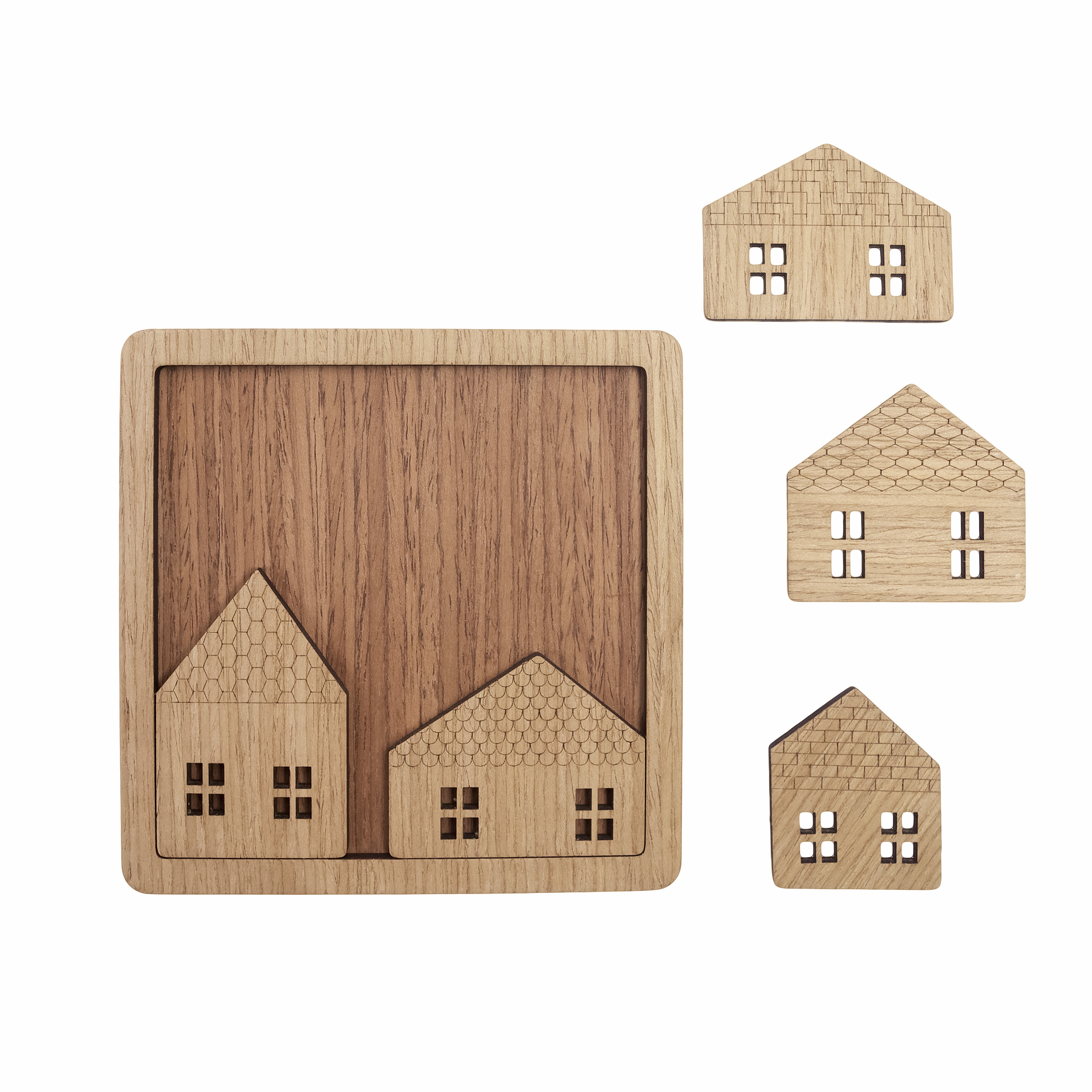 Puzzle / coaster SQUARE STREET