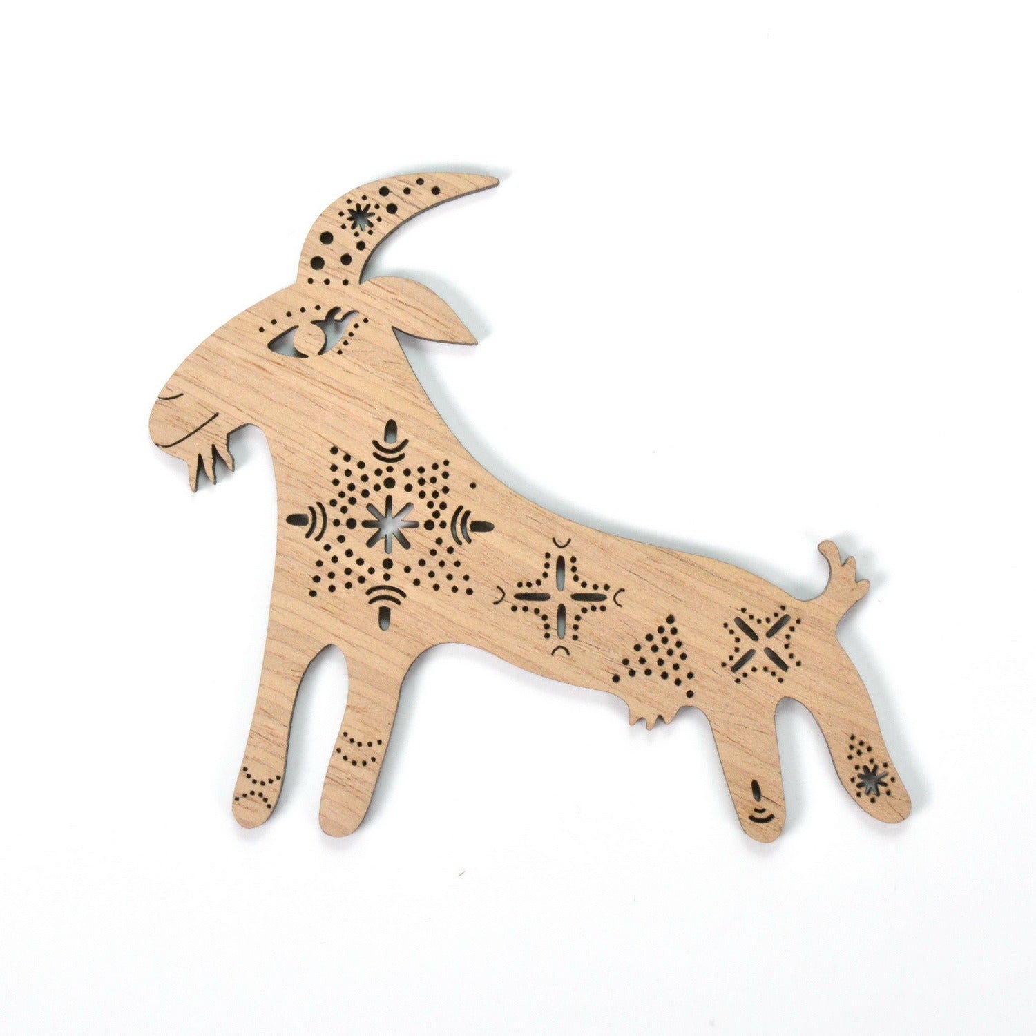 Pendant / magnet GOAT FROM THE WHITE GARDEN