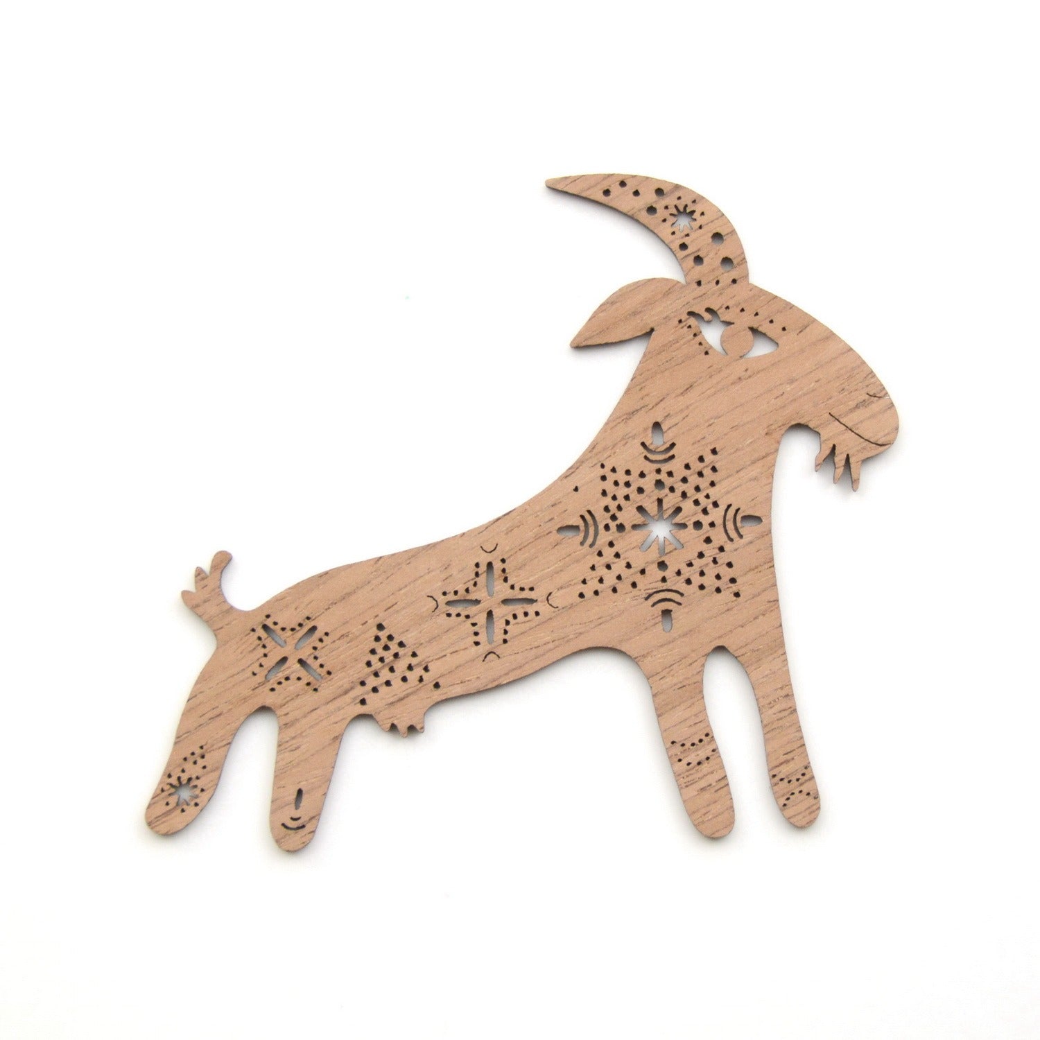 Pendant / magnet GOAT FROM THE WHITE GARDEN