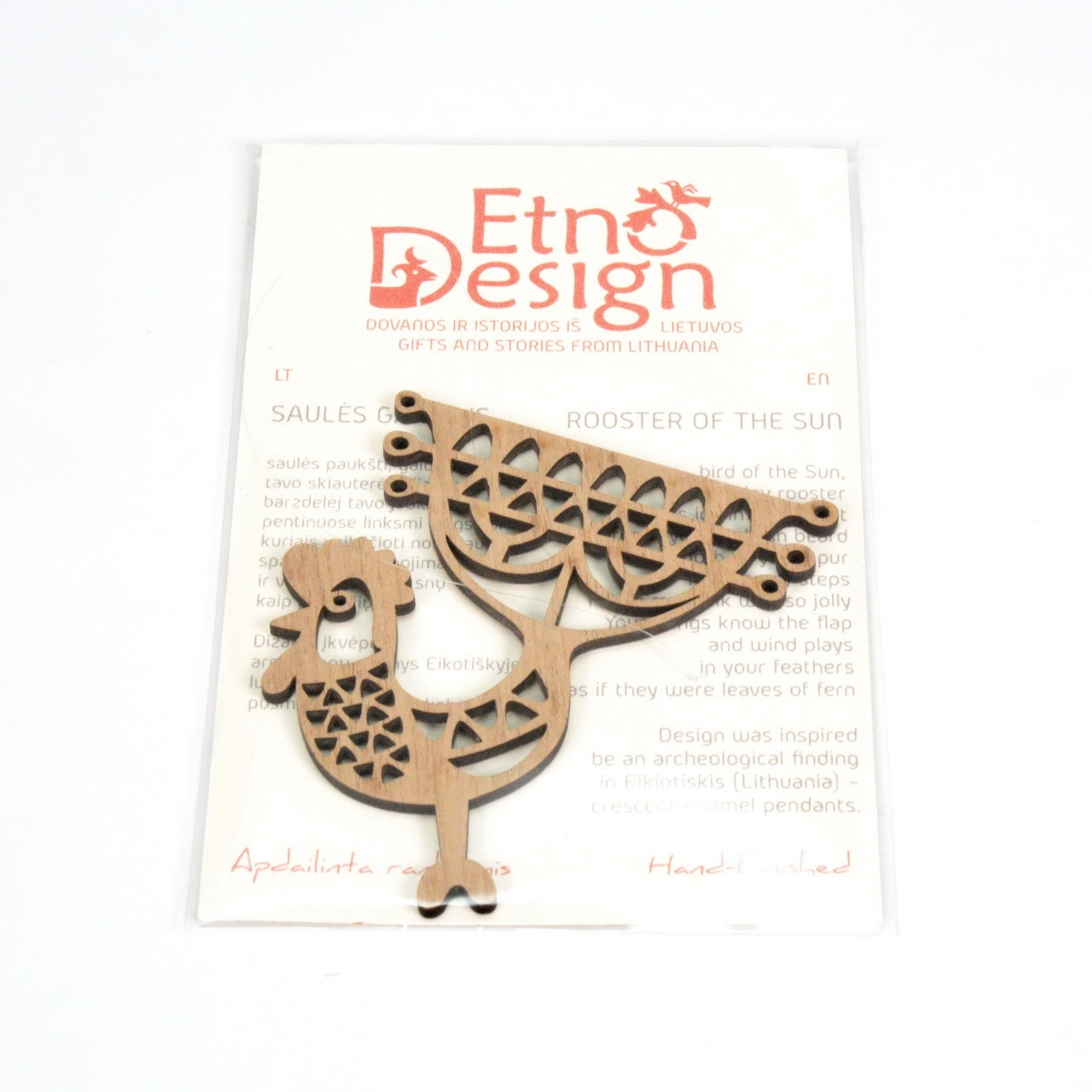 Keychain / magnet SUN ROOSTER