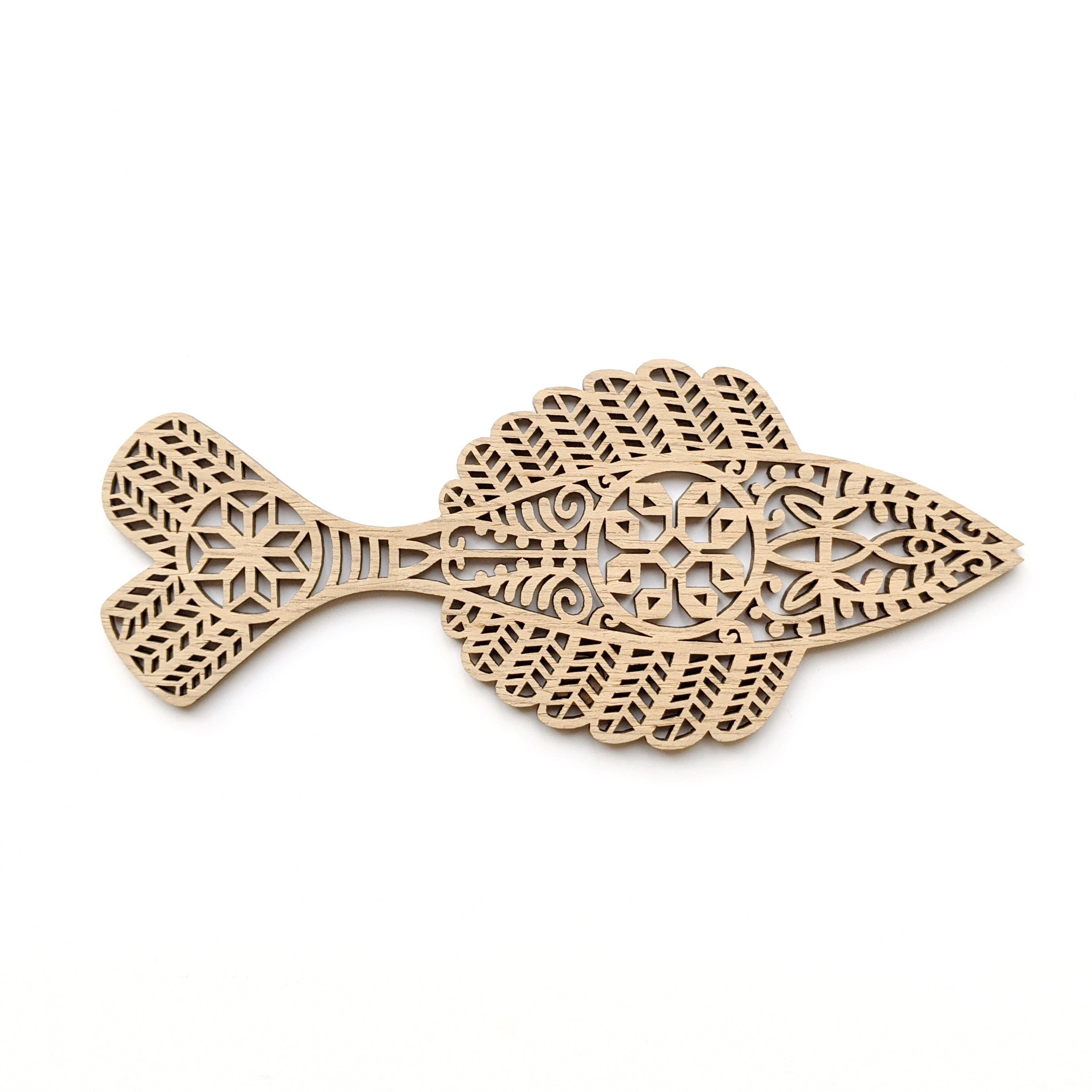 Keychain / magnet DANGEROUS FISH