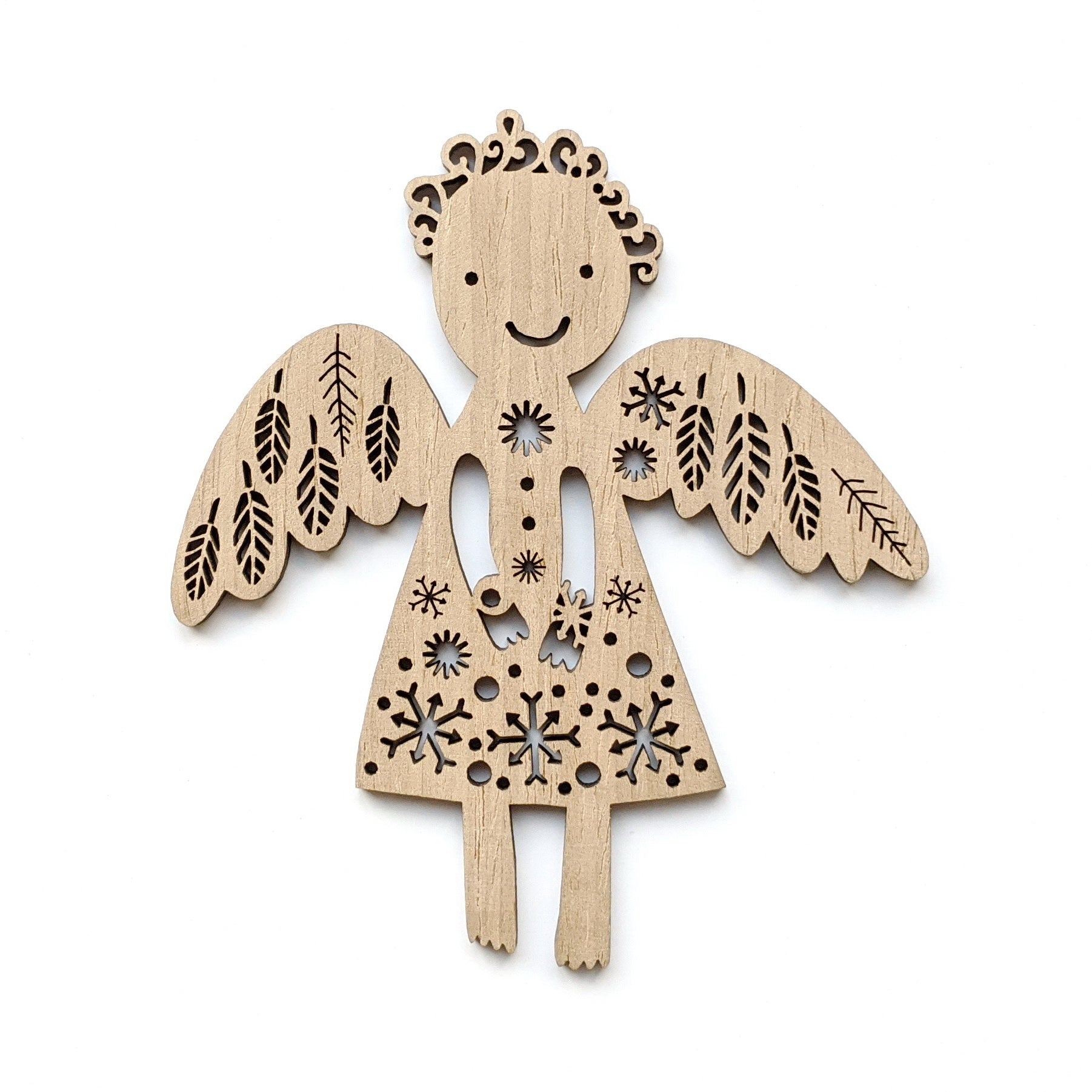 Pendant / magnet ANGEL IN A SNOW DRESS