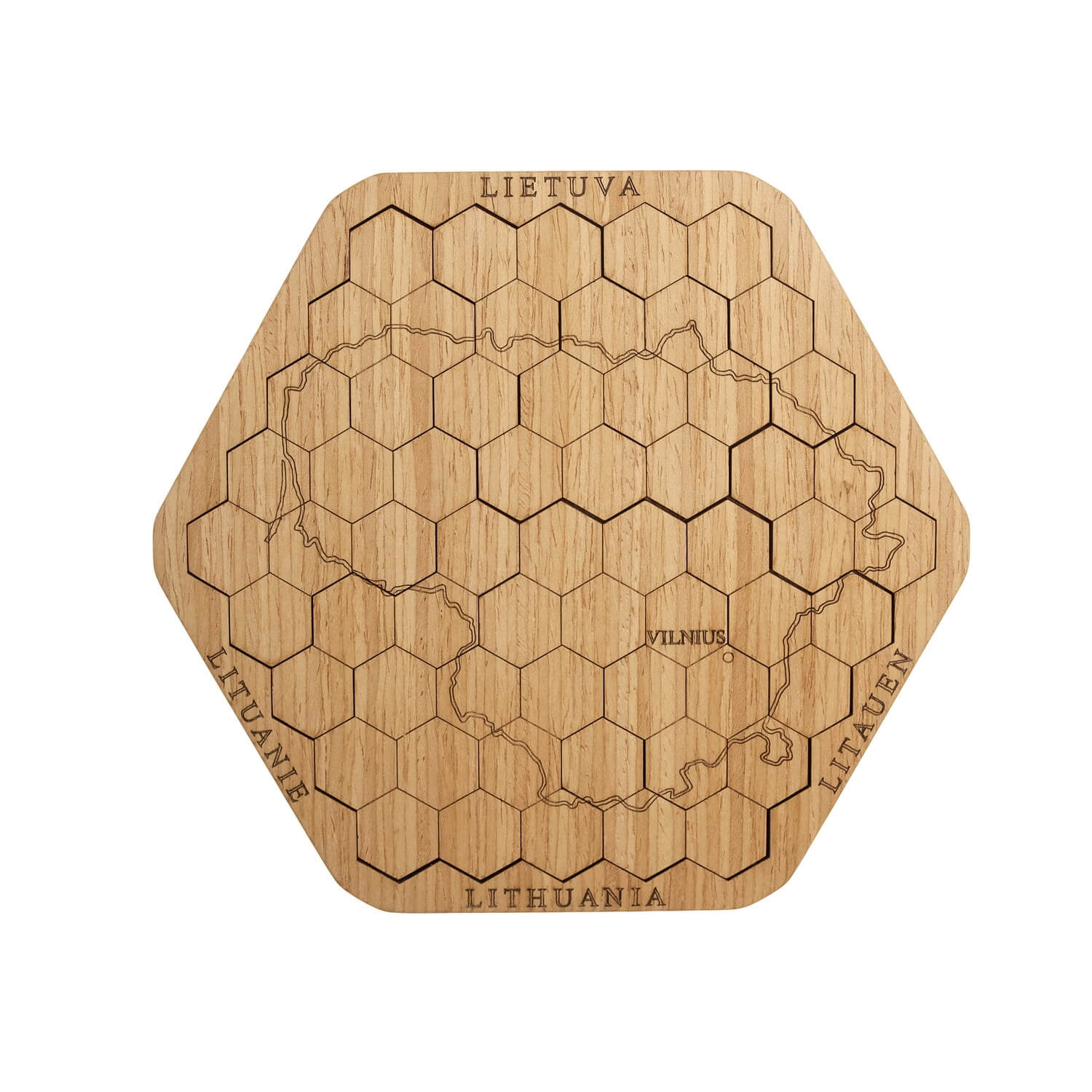 Puzzle / coaster HONEY LITHUANIA