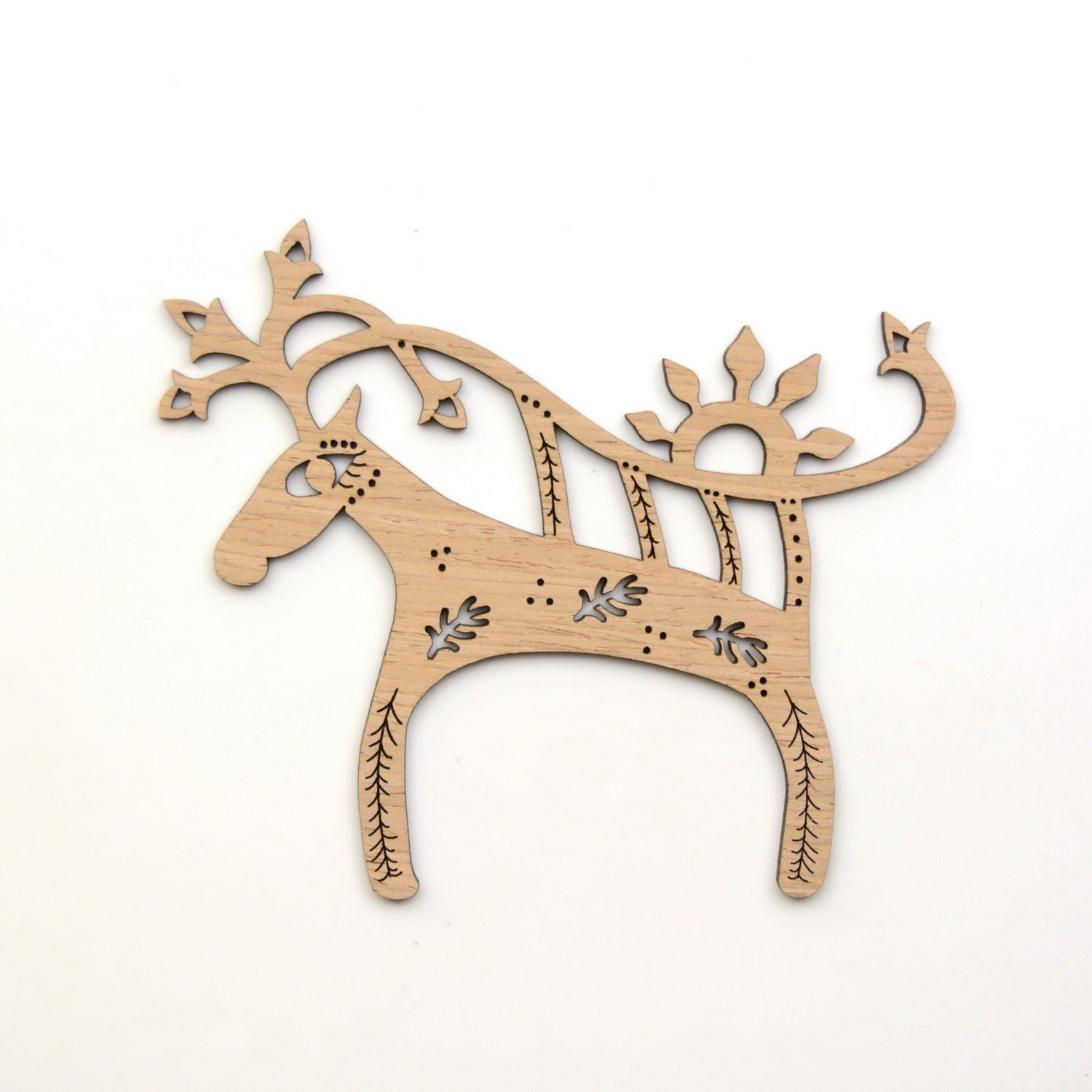 Pendant / magnet NINE-HORNERED DEER DOLL