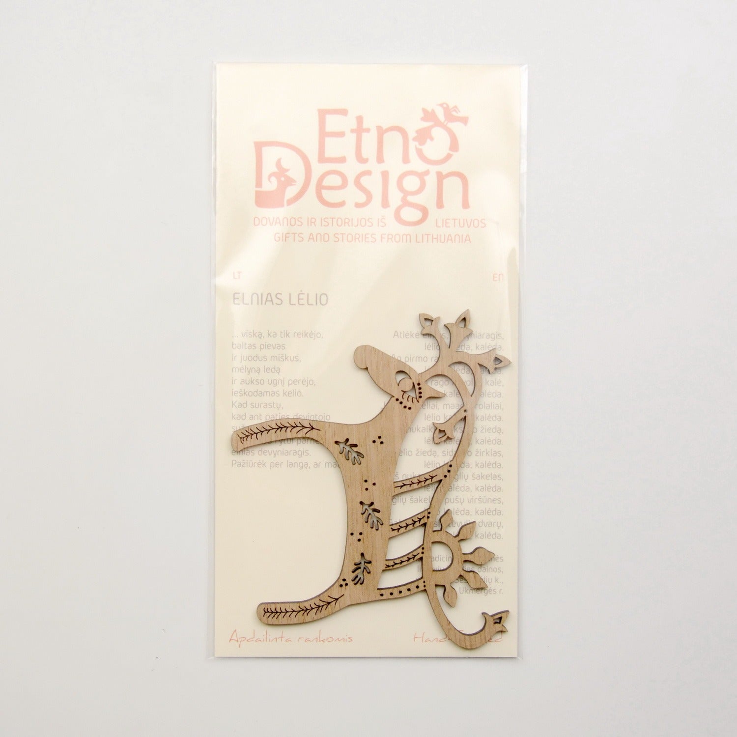 Pendant / magnet NINE-HORNERED DEER DOLL