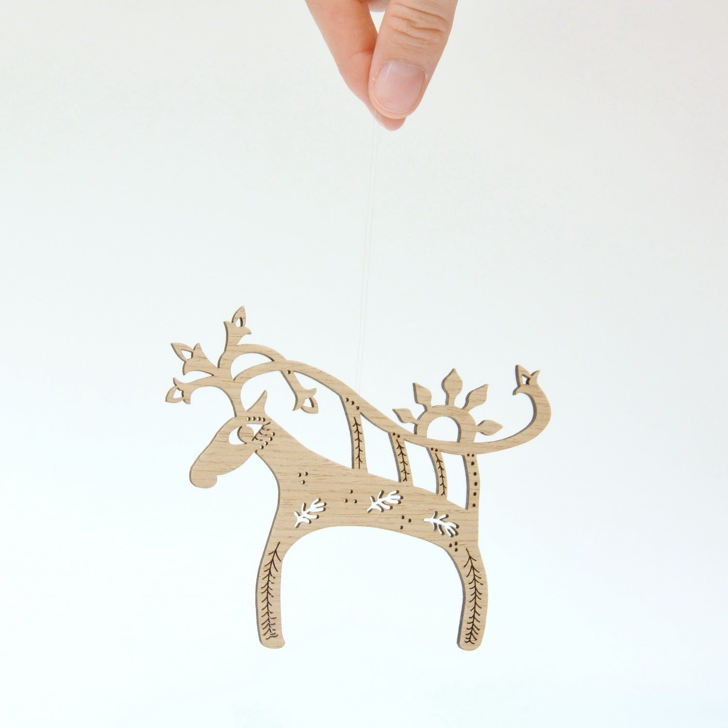 Pendant / magnet NINE-HORNERED DEER DOLL