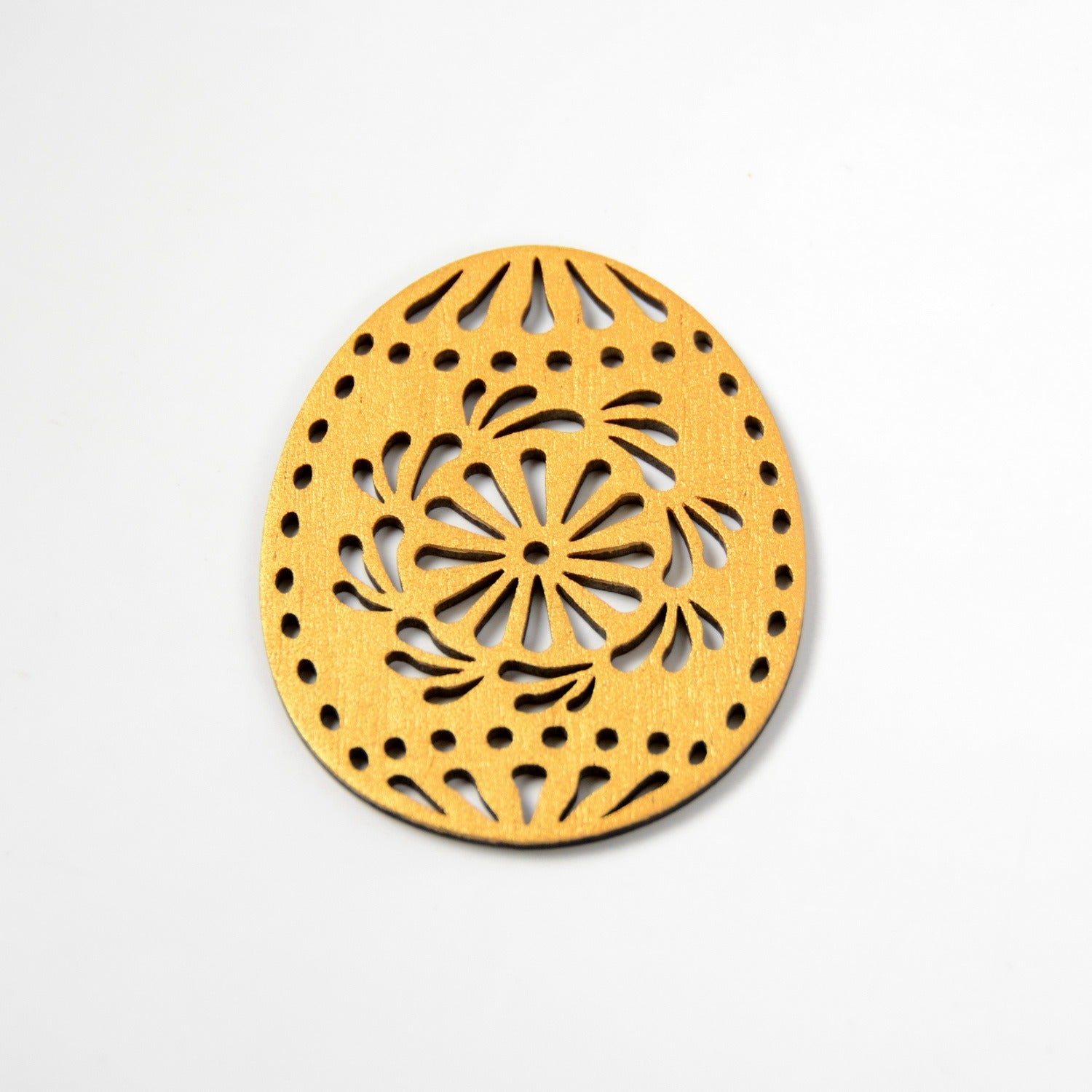 Pendant / magnet GOLD DAISY FROM RAIN