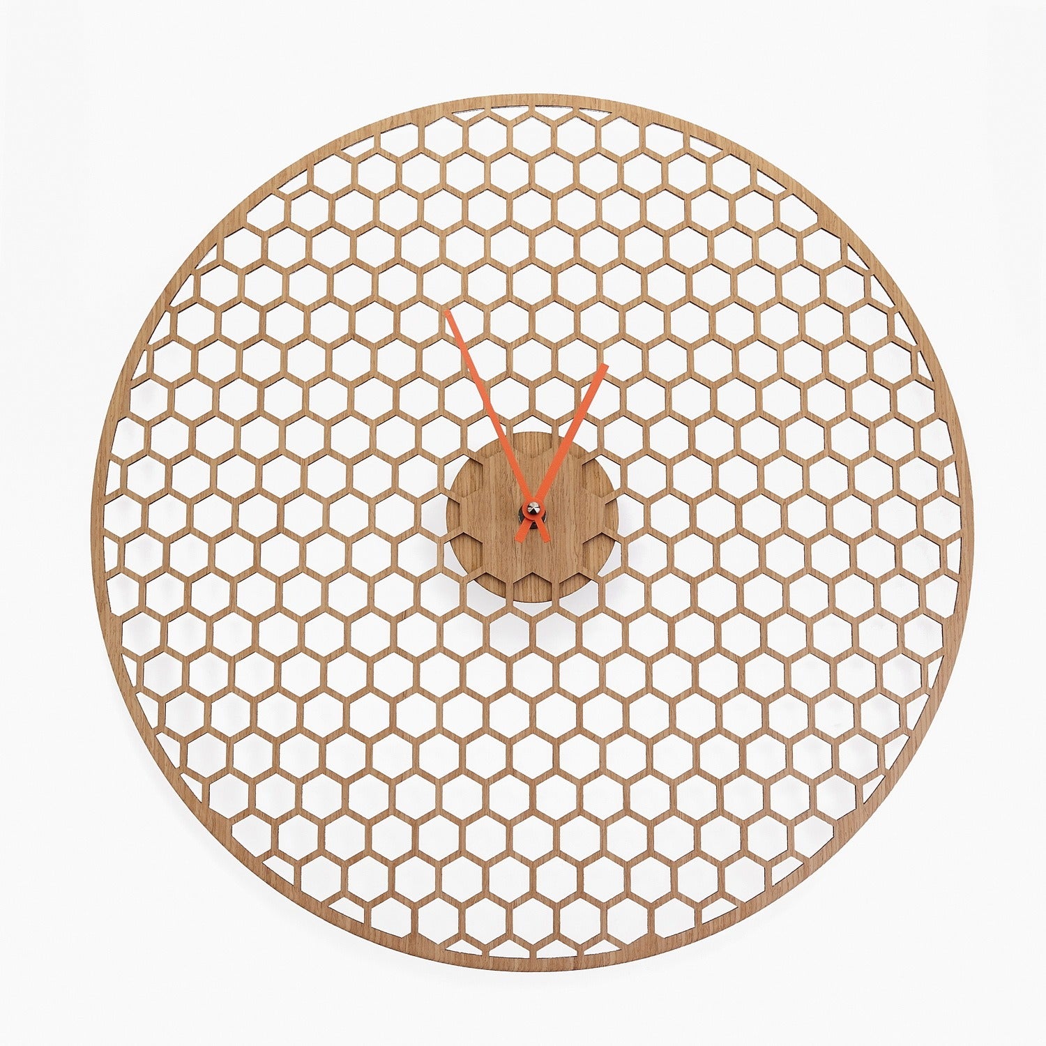 Wall clock HONEYCOMB