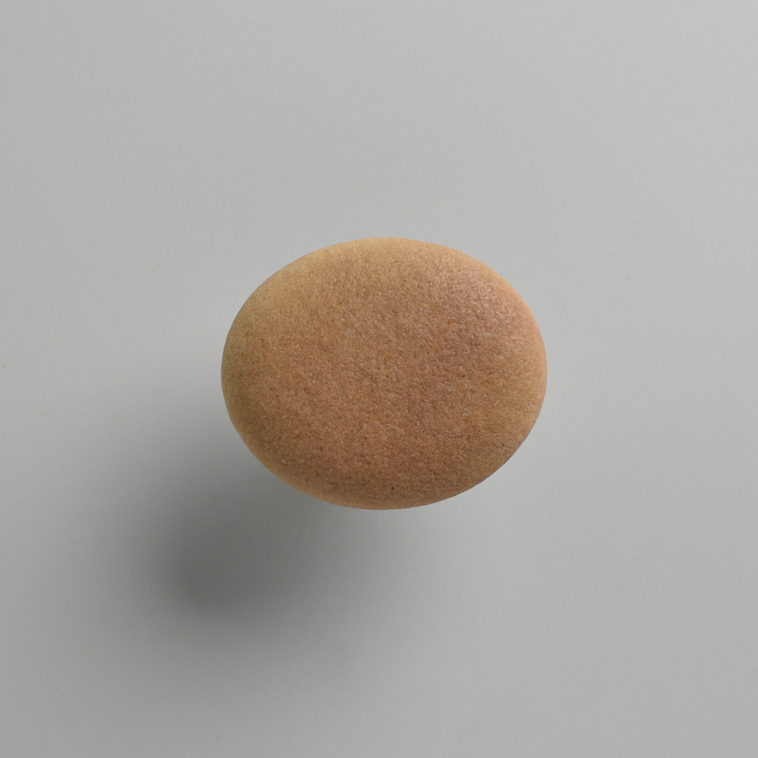 Stone knob / pendant SAND - oval