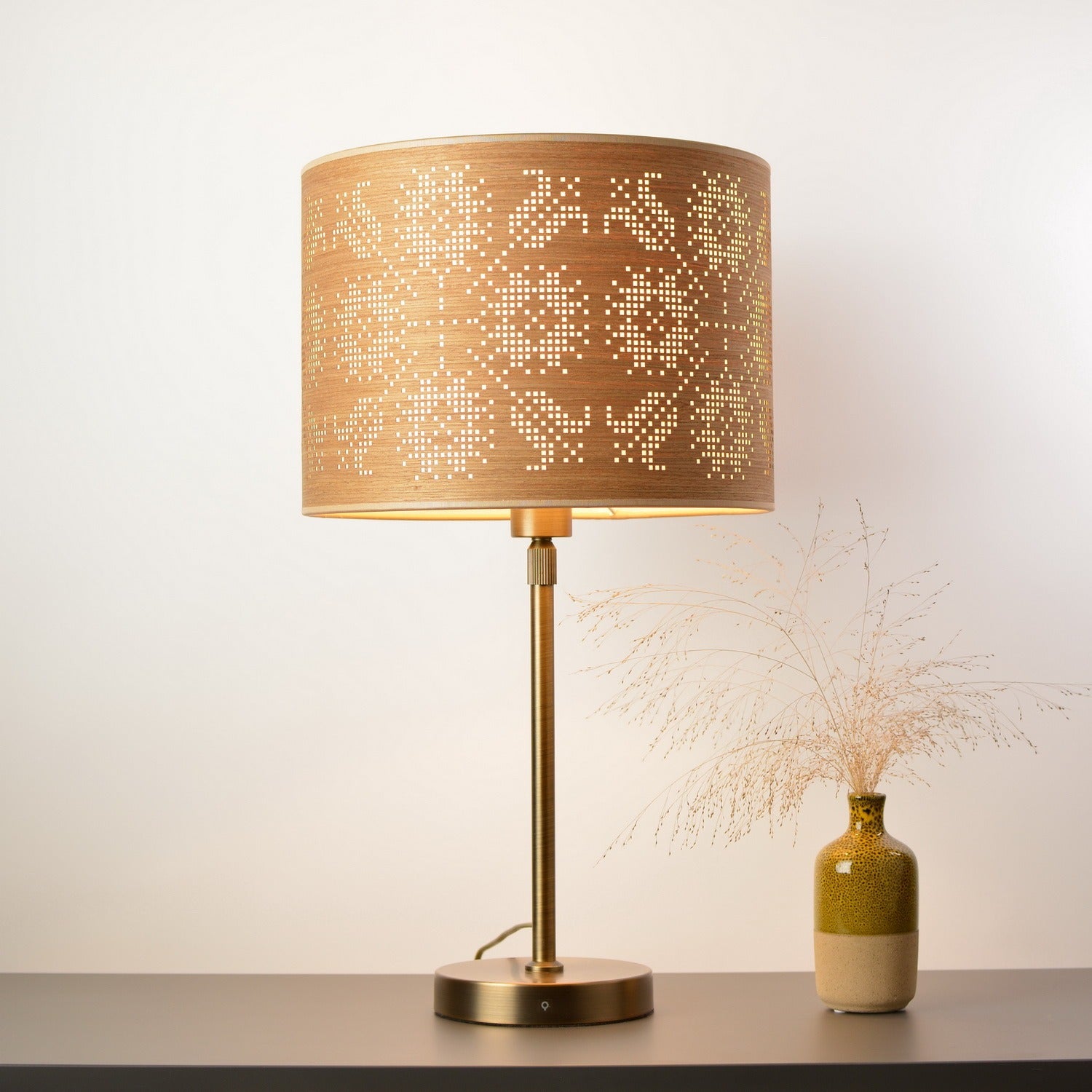 Lampshade for floor lamp - LILIES